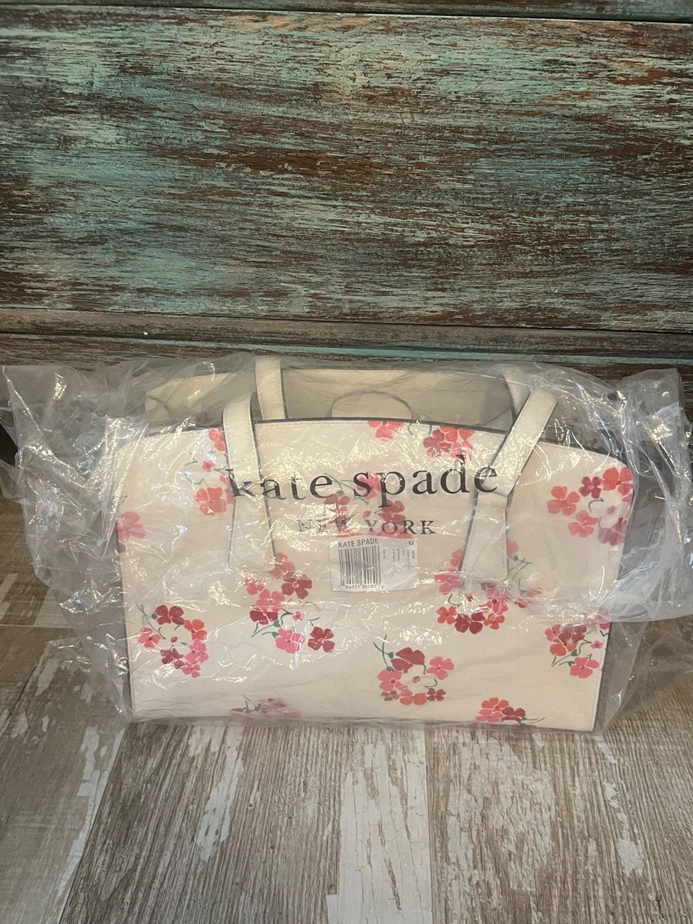 NWT!KATE Spade♠️PLAYFUL & PRETTY Cream Medium Floral Satchel/Crossbody!MSRP$399! - Picture 12 of 12